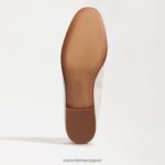 jp Sam Edelman 女性 ロレインビットローファー 白い革 4NFV0P43 履物 - Image 6