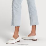 jp Sam Edelman 女性 ロレインビットローファー 白い革 4NFV0P43 履物 - Image 8