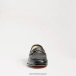 jp Sam Edelman 女性 ロレインビットローファー 黒い革 4NFV0P42 履物 - Image 3