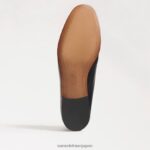 jp Sam Edelman 女性 ロレインビットローファー 黒い革 4NFV0P42 履物 - Image 6