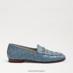 jp Sam Edelman 女性 ロレーヌ ウーブン ビット ローファー アスペンの空 4NFV0P514 履物 - Image 2