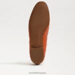 jp Sam Edelman 女性 ロレーヌ ウーブン ビット ローファー キャニオンオレンジ 4NFV0P515 履物 - Image 6