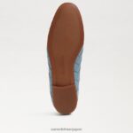 jp Sam Edelman 女性 ロレーヌ ウーブン ビット ローファー アスペンの空 4NFV0P514 履物 - Image 6
