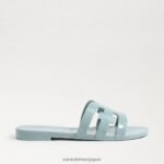 jp Sam Edelman 女性 ローリエ スライド サンダル タイドブルー 4NFV0P219 履物 - Image 2