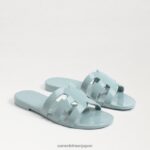 jp Sam Edelman 女性 ローリエ スライド サンダル タイドブルー 4NFV0P219 履物