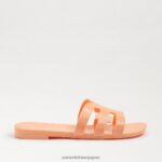 jp Sam Edelman 女性 ローリエ スライド サンダル ピーチパール 4NFV0P223 履物 - Image 2