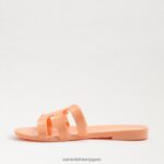 jp Sam Edelman 女性 ローリエ スライド サンダル ピーチパール 4NFV0P223 履物 - Image 4