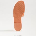 jp Sam Edelman 女性 ローリエ スライド サンダル ピーチパール 4NFV0P223 履物 - Image 6