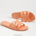 jp Sam Edelman 女性 ローリエ スライド サンダル ピーチパール 4NFV0P223 履物 - Image 7