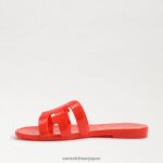 jp Sam Edelman 女性 ローリエ スライド サンダル 明るいポピー 4NFV0P221 履物 - Image 4