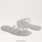jp Sam Edelman 女性 ローリエ スライド サンダル 銀 4NFV0P218 履物 - Image 7