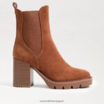 jp Sam Edelman 女性 ローリンズチェルシーブーツ フロンティアブラウン 4NFV0P751 履物 - Image 2