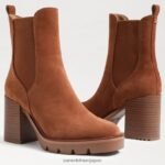 jp Sam Edelman 女性 ローリンズチェルシーブーツ フロンティアブラウン 4NFV0P751 履物 - Image 7