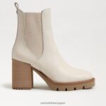 jp Sam Edelman 女性 ローリンズチェルシーブーツ モダンなアイボリー 4NFV0P750 履物 - Image 2