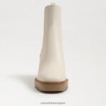 jp Sam Edelman 女性 ローリンズチェルシーブーツ モダンなアイボリー 4NFV0P750 履物 - Image 3