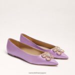 jp Sam Edelman 女性 ワンダ ツアー ポインテッドトゥ フラット リラチェーゼ 4NFV0P272 履物