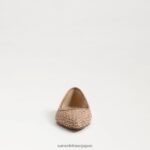 jp Sam Edelman 女性 ワンダ ポインテッドトゥフラット 暖かい日焼け 4NFV0P478 履物 - Image 3