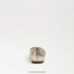 jp Sam Edelman 女性 ワンダ ポインテッドトゥフラット 溶けた金の革 4NFV0P481 履物 - Image 5