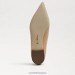 jp Sam Edelman 女性 ワンダ ポインテッドトゥフラット 黄金の砂の特許 4NFV0P482 履物 - Image 6