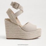 jp Sam Edelman 女性 ヴァダ エスパドリーユ ウェッジサンダル 自然 4NFV0P382 履物 - Image 2