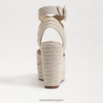 jp Sam Edelman 女性 ヴァダ エスパドリーユ ウェッジサンダル 自然 4NFV0P382 履物 - Image 5
