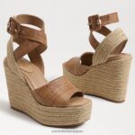 jp Sam Edelman 女性 ヴァダ エスパドリーユ ウェッジサンダル クオイオ 4NFV0P384 履物 - Image 7