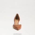 jp Sam Edelman 女性 ヴィヴ ポインテッドトゥ パンプス サドル 4NFV0P361 履物 - Image 3
