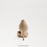 jp Sam Edelman 女性 ヴィヴ ポインテッドトゥ パンプス ソフトベージュ 4NFV0P359 履物 - Image 5