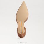 jp Sam Edelman 女性 ヴィヴ ポインテッドトゥ パンプス サドル 4NFV0P361 履物 - Image 6