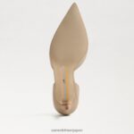 jp Sam Edelman 女性 ヴィヴ ポインテッドトゥ パンプス ソフトベージュ 4NFV0P359 履物 - Image 6
