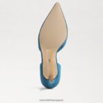 jp Sam Edelman 女性 ヴィヴ ポインテッドトゥ パンプス サファイアスエード 4NFV0P369 履物 - Image 6