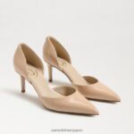 jp Sam Edelman 女性 ヴィヴ ポインテッドトゥ パンプス ベージュの赤面 4NFV0P362 履物
