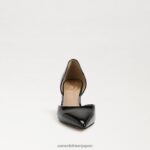 jp Sam Edelman 女性 ヴィヴ ポインテッドトゥ パンプス ブラックパテント 4NFV0P363 履物 - Image 3