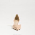 jp Sam Edelman 女性 ヴィヴ ポインテッドトゥ パンプス ベージュの赤面 4NFV0P362 履物 - Image 3