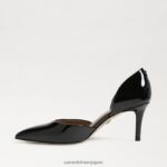 jp Sam Edelman 女性 ヴィヴ ポインテッドトゥ パンプス ブラックパテント 4NFV0P363 履物 - Image 4
