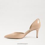 jp Sam Edelman 女性 ヴィヴ ポインテッドトゥ パンプス ベージュの赤面 4NFV0P362 履物 - Image 4