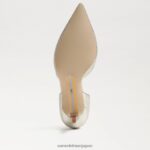 jp Sam Edelman 女性 ヴィヴ ポインテッドトゥ パンプス 白金 4NFV0P368 履物 - Image 6