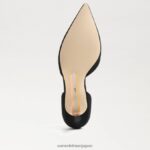 jp Sam Edelman 女性 ヴィヴ ポインテッドトゥ パンプス 黒いスエード 4NFV0P367 履物 - Image 6