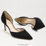 jp Sam Edelman 女性 ヴィヴ ポインテッドトゥ パンプス 黒いスエード 4NFV0P367 履物 - Image 7