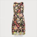jp Sam Edelman 女性 刺繍入り花柄ミニドレス ピーチマルチ 4NFV0P1091 衣服 - Image 5