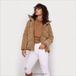 jp Sam Edelman 女性 枕襟のパフ キャメル 4NFV0P1140 衣服 - Image 2