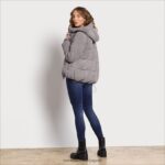 jp Sam Edelman 女性 枕襟のパフ グレー 4NFV0P1141 衣服 - Image 2