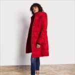 jp Sam Edelman 女性 枕襟のパフ 赤 4NFV0P1128 衣服 - Image 2