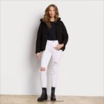 jp Sam Edelman 女性 枕襟のパフ 黒 4NFV0P1123 衣服