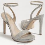 jp Sam Edelman 女性 翡翠のアンクルストラップヒール ジュート 4NFV0P388 履物 - Image 7