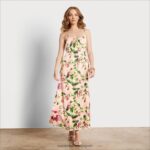 jp Sam Edelman 女性 花柄マキシドレス ブラッシュマルチ 4NFV0P1142 衣服
