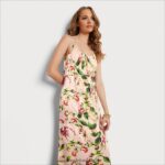 jp Sam Edelman 女性 花柄マキシドレス ブラッシュマルチ 4NFV0P1142 衣服 - Image 3