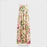 jp Sam Edelman 女性 花柄マキシドレス ブラッシュマルチ 4NFV0P1142 衣服 - Image 5