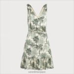 jp Sam Edelman 女性 花柄ミニドレス グリーンマルチ 4NFV0P1088 衣服 - Image 5