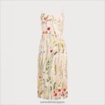 jp Sam Edelman 女性 花柄刺繍ドレス 生成り 4NFV0P1066 衣服 - Image 5